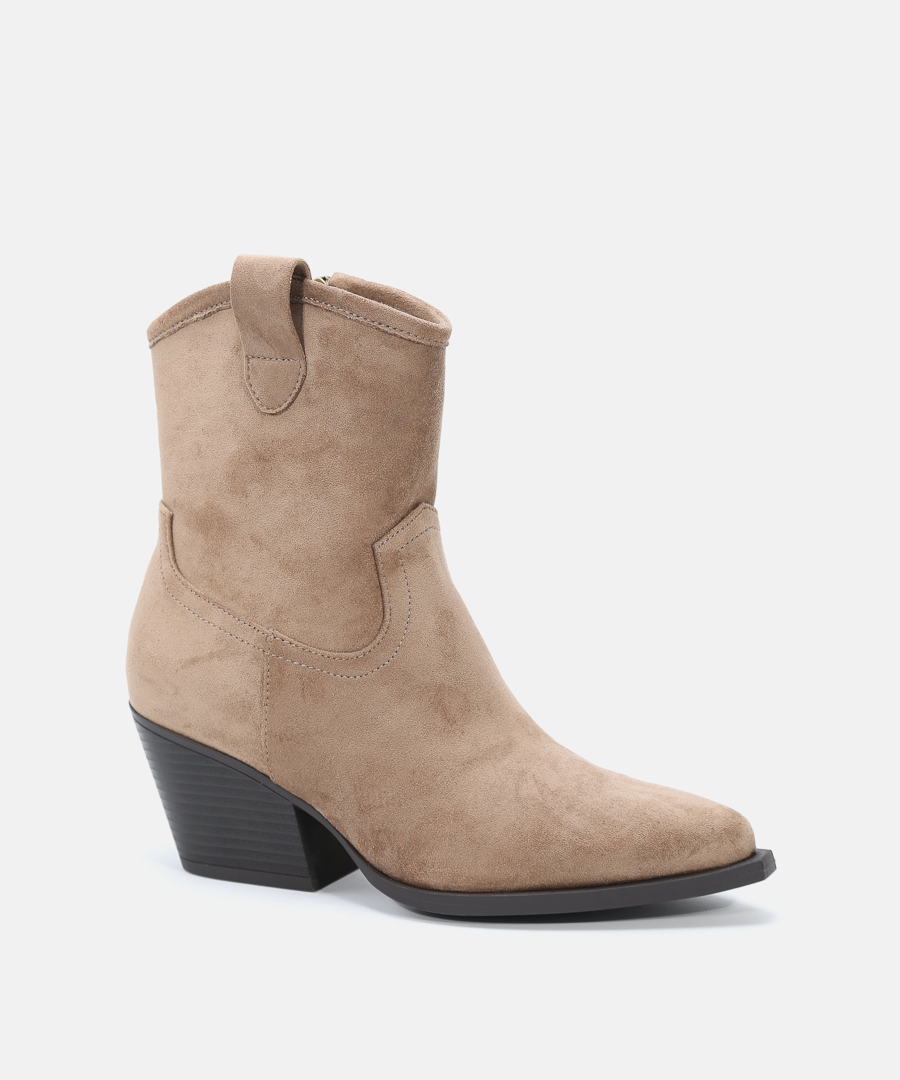 Botines cowboy tacón image number null